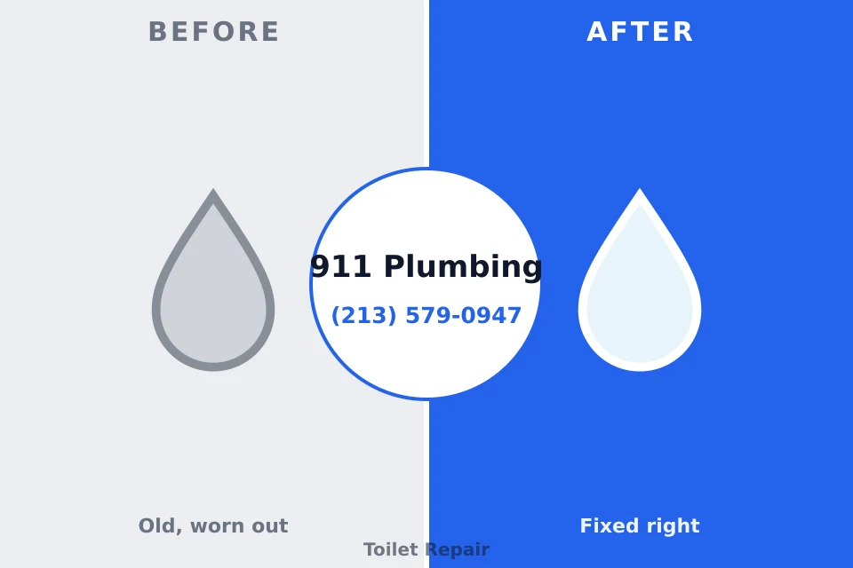 Before and after: plumbing repair Mahinahina, HI